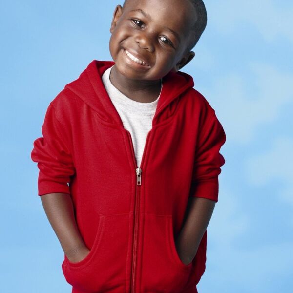Toddler Full-Zip Fleece Hoodie Sweatshirt Thumbnail
